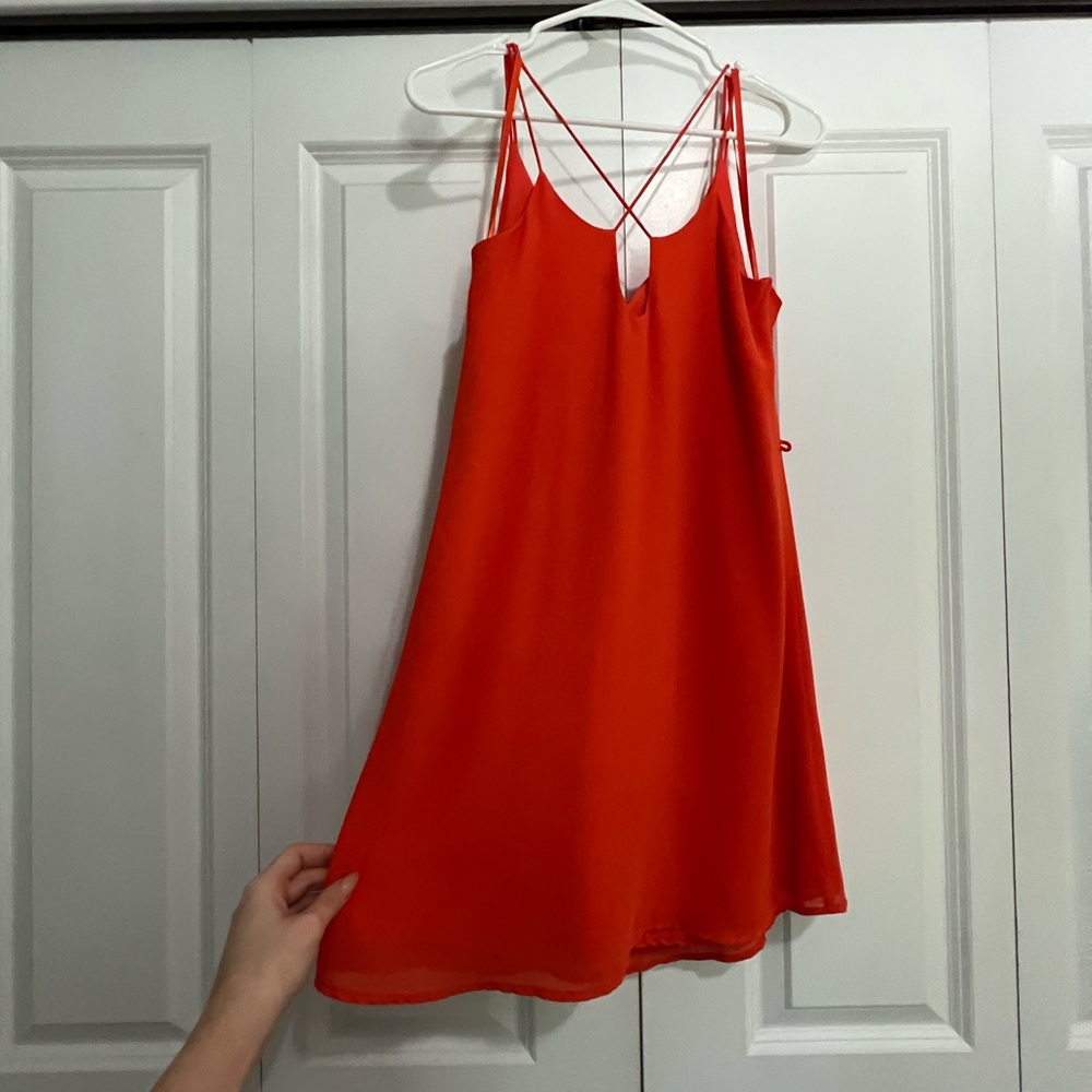 Orange Sun Dress.